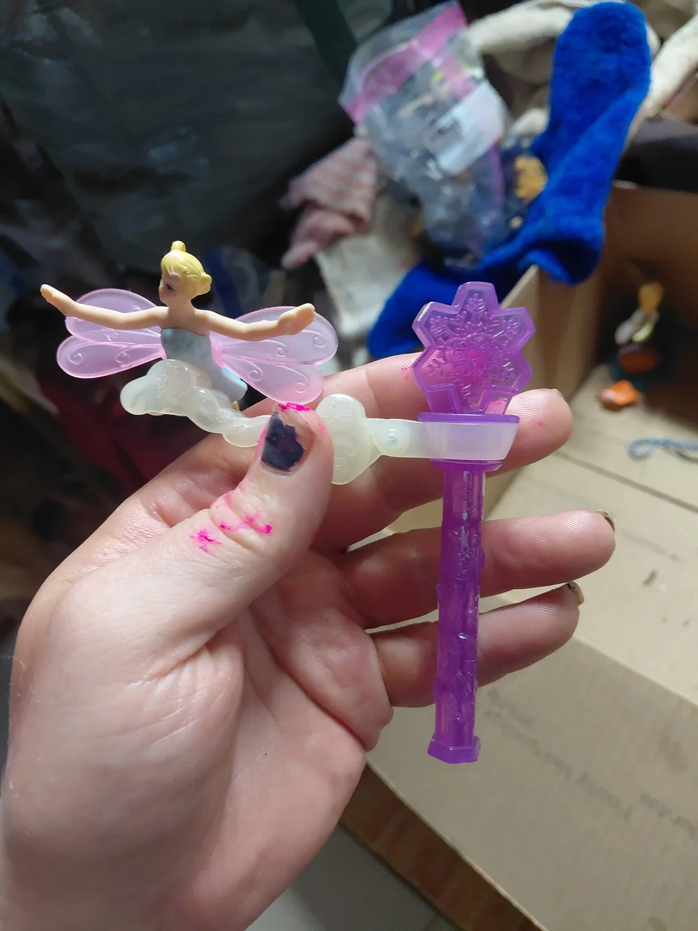 2014 McDonald's Flutterbye Fairy toy.